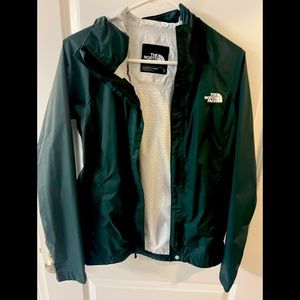 Womens North Face Wind Breaker/ Rain Coat XS- Green💚